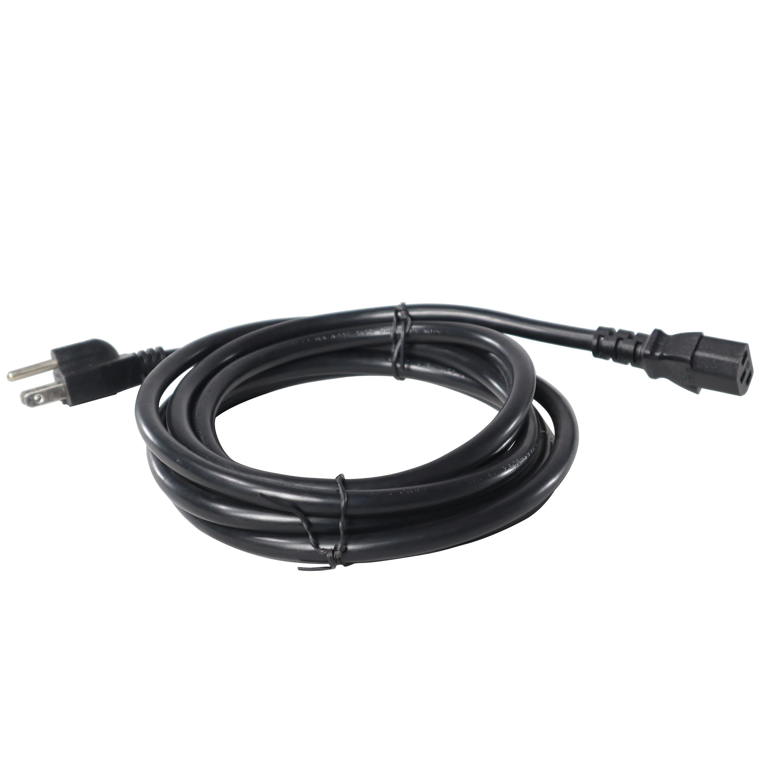 ProX XC-IEC14-10 10ft Power Cord NEMA 5-15P to NEMA 5-15R 14AWG 3-Prong Black - Image 2