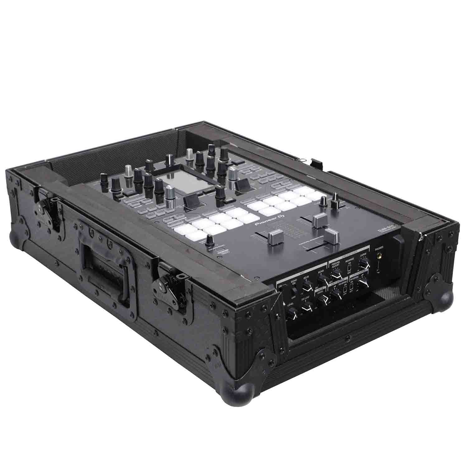 ProX XS-M11BL Universal Flight Case for Pioneer DJM-S11 and Rane SEVENTY / SEVENTY-TWO MKII Mixers (Black on Black) - Image 4
