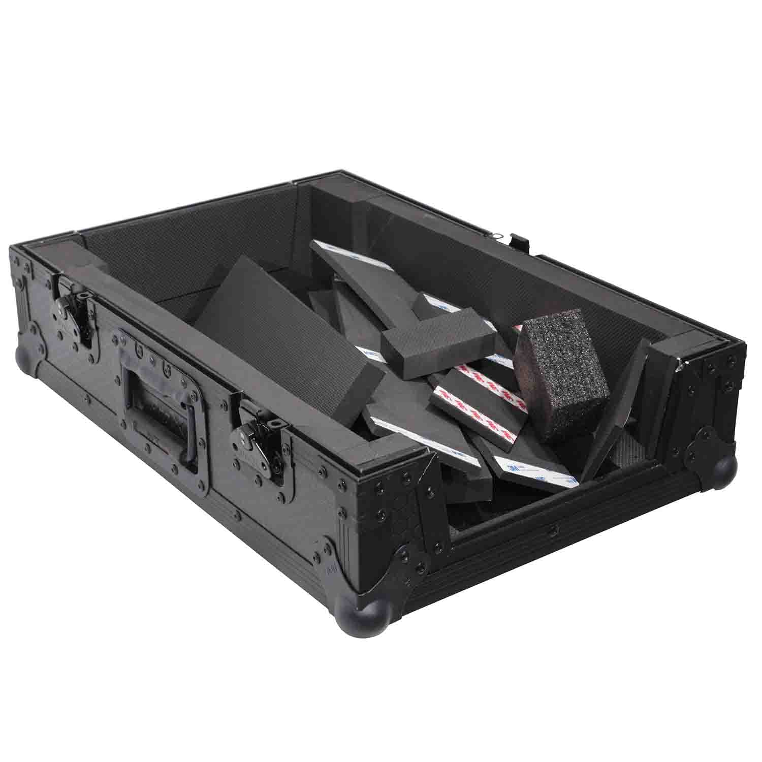 ProX XS-M11BL Universal Flight Case for Pioneer DJM-S11 and Rane SEVENTY / SEVENTY-TWO MKII Mixers (Black on Black) - Image 6