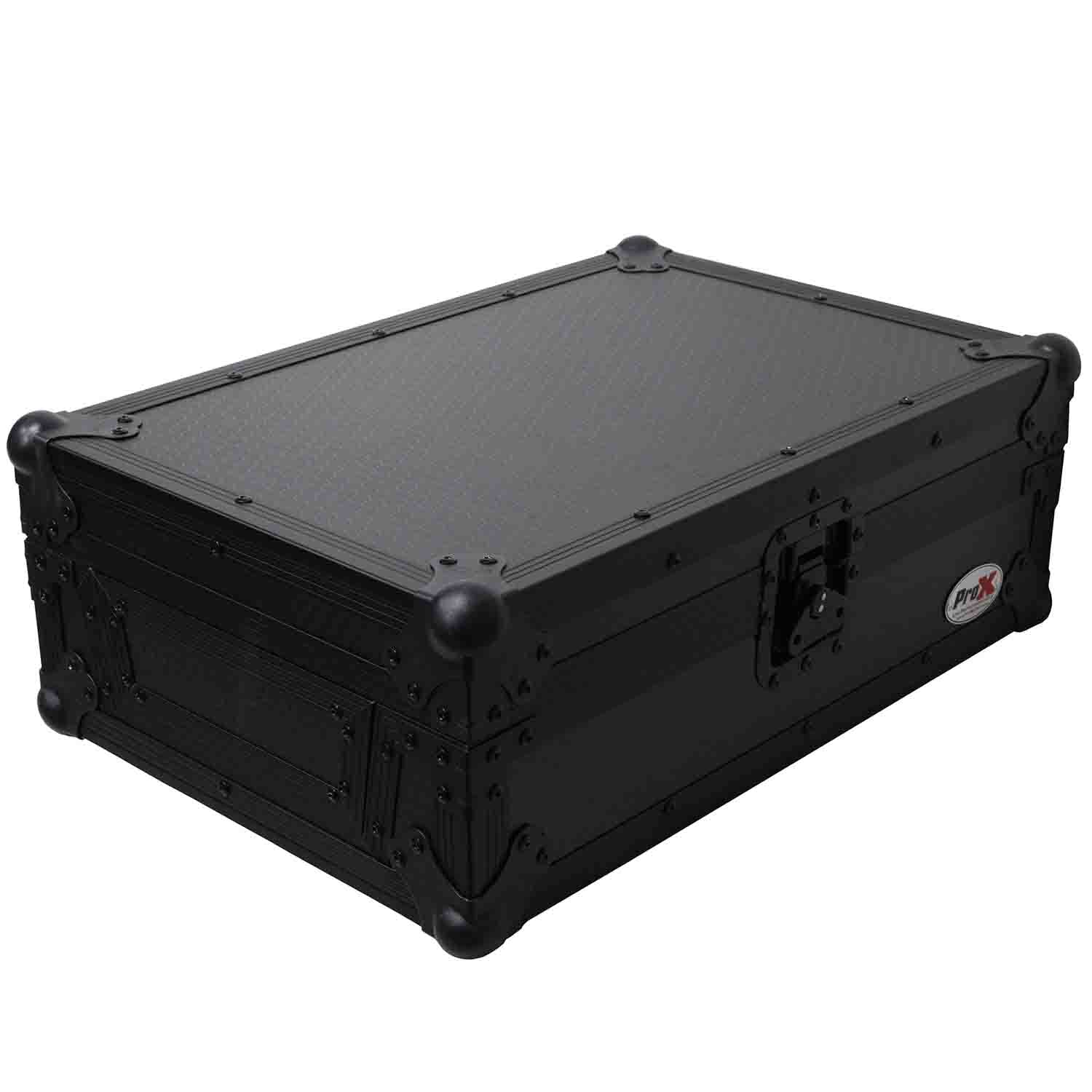 ProX XS-M11BL Universal Flight Case for Pioneer DJM-S11 and Rane SEVENTY / SEVENTY-TWO MKII Mixers (Black on Black) - Image 7