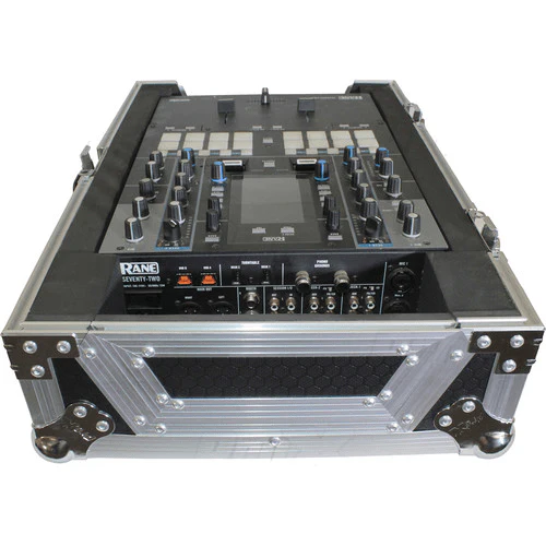 ProX XS-RANE72 Flight Case for 11" Rane 72 DJ Mixer (Silver-on-Black) - Image 3