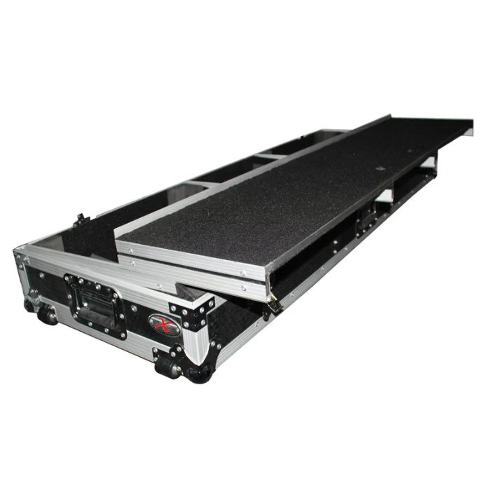 ProX XS-TMC1012-WLTF-BTL Fits RANE 72 (Seventy-Two) and two turntables in battle mode Standard Style, Silver trim on Black Honeycomb Digital exterior design ATA-300 Style Gig Ready Flight Road Case! - Image 2