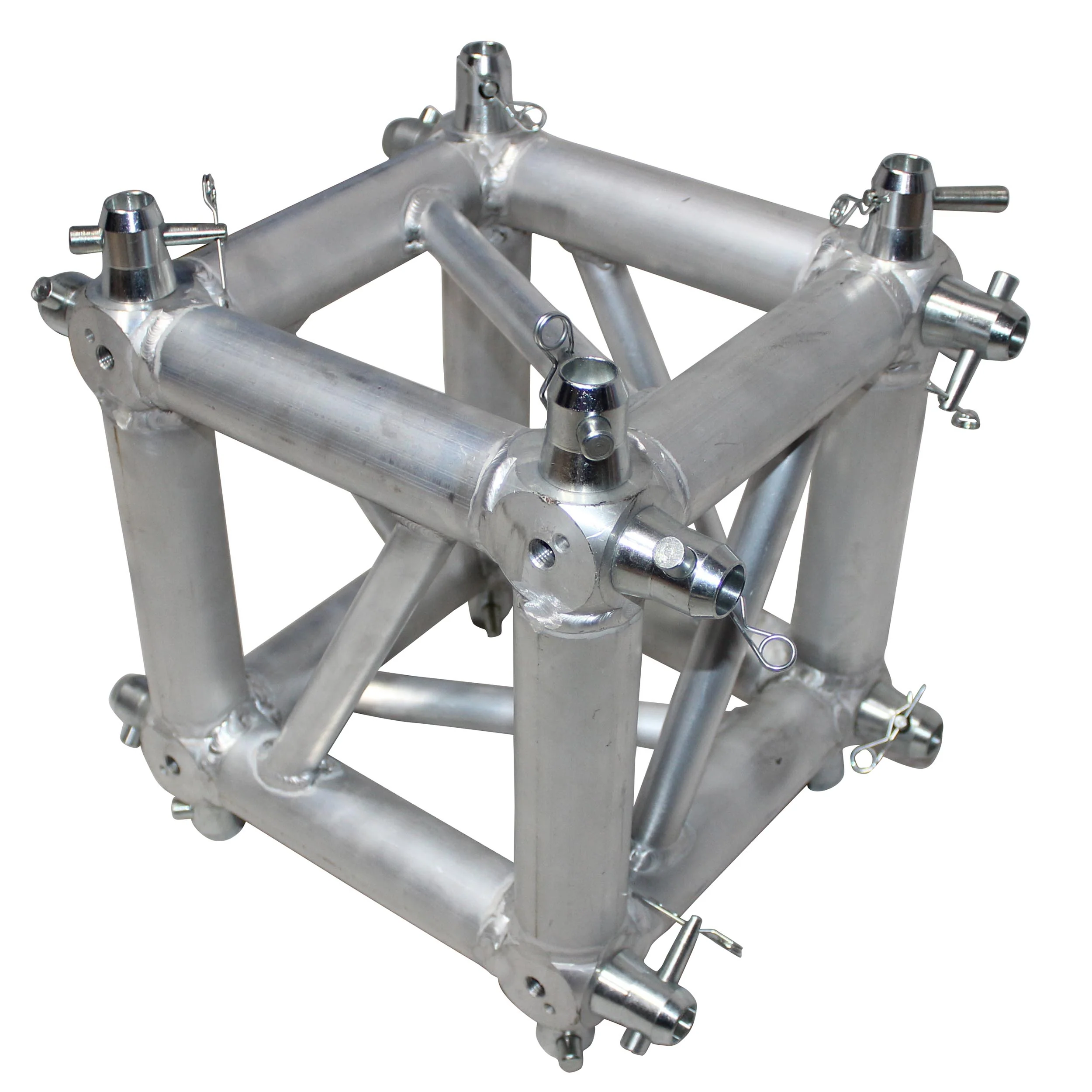ProX XT-JB6W-4W 6 Way Square Truss Junction Block - Includes 4 Way 16 Half Conical Couplers
