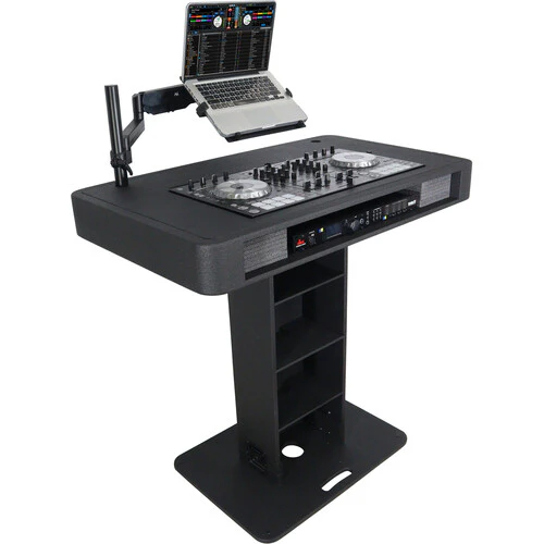 ProX XZF-DJCT BL DJ Control Tower for DJ Controllers with Hard Case (Black) - Image 12