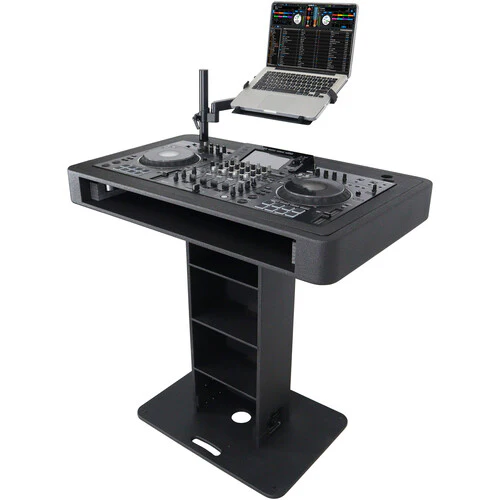 ProX XZF-DJCT BL DJ Control Tower for DJ Controllers with Hard Case (Black) - Image 4