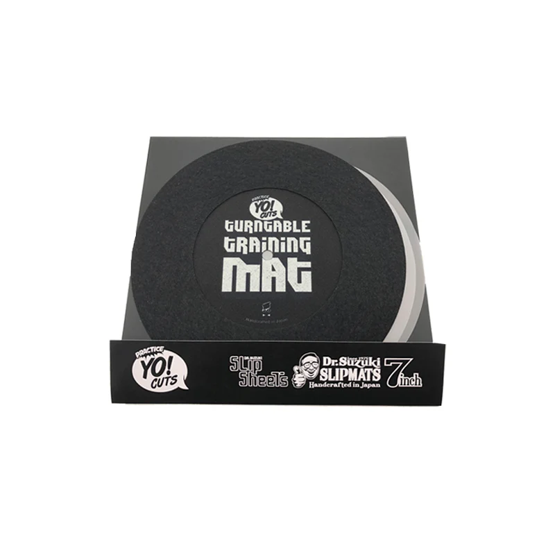 PYC and Dr Suzuki slipmat w/ slipsheets - Black
