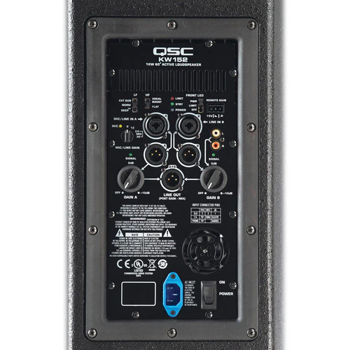 QSC KW152 1000W 15 Active 2-Way Loudspeaker (Open Box) - Image 2