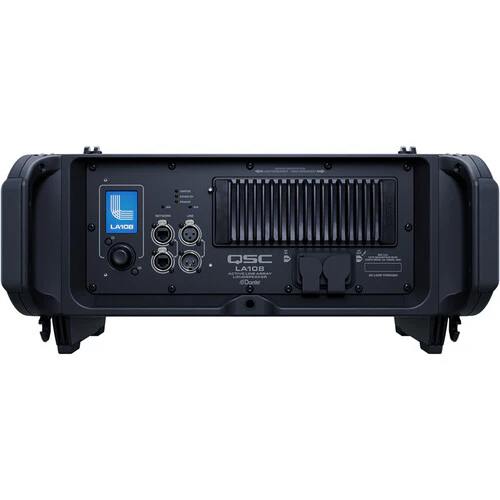 QSC LA 108 1300W Active 8" Line Array Loudspeaker (Black) - Image 4