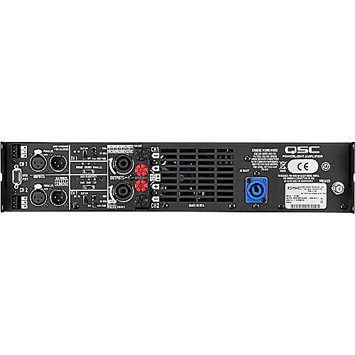 QSC PL380 PowerLight 3 Series 1500 Watt Professional Power Amplifier - Image 3