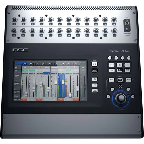 QSC TouchMix-30 Pro 32-Channel Compact Digital Mixer with Touchscreen - Image 3