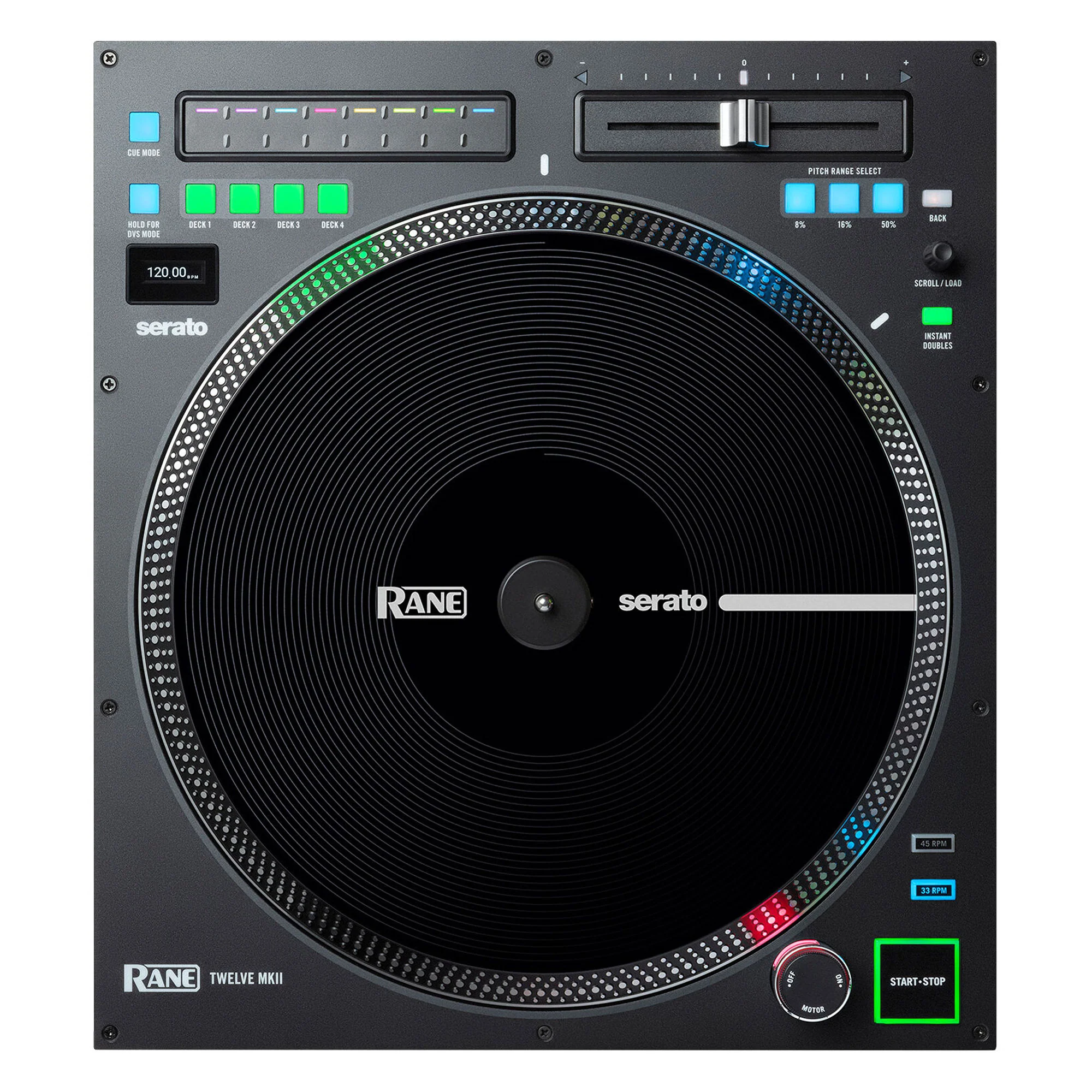 RANE DJ TWELVE MKII 12" Vinyl Motorized DJ Control System (Open Box) - Image 2