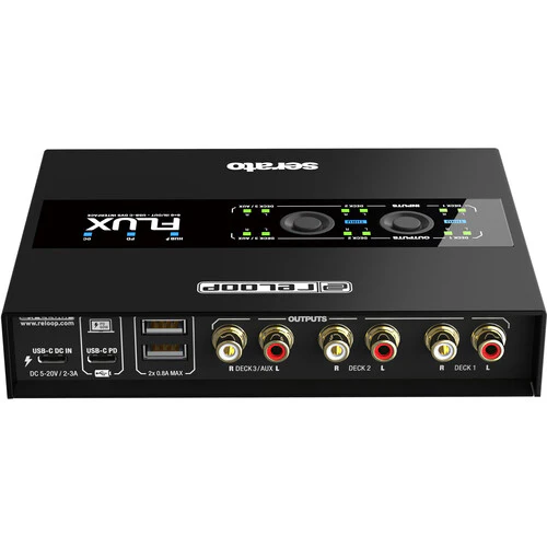 Reloop FLUX 6x6 IN/OUT USB-C DVS Interface for Serato DJ Pro (Open Box) - Image 5