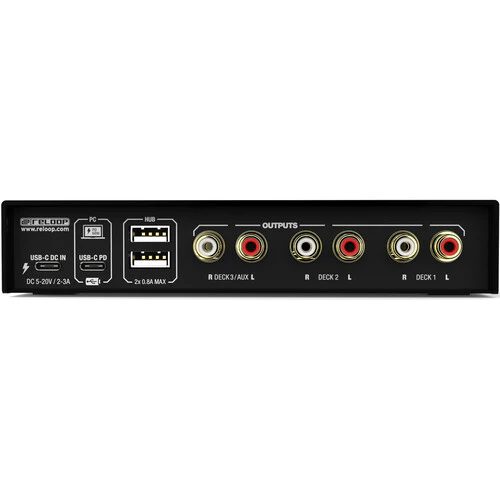 Reloop FLUX 6x6 IN/OUT USB-C DVS Interface for Serato DJ Pro (Open Box) - Image 6
