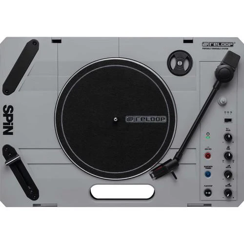 Reloop SPiN Portable Turntable with Scratch Vinyl (Open Box) - Image 3