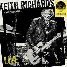 Richards, Keith & The X-Pensive Winos - Live 3.10.22 [Red 12" EP] - 12" Vinyl - RSD 2025