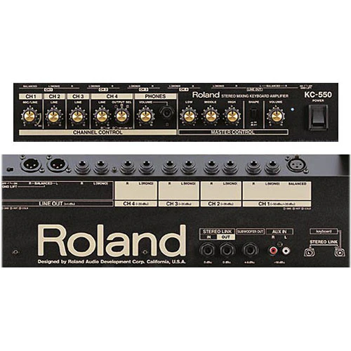 Roland KC-550 - 180W Keyboard Amplifier/Submixer - Image 4