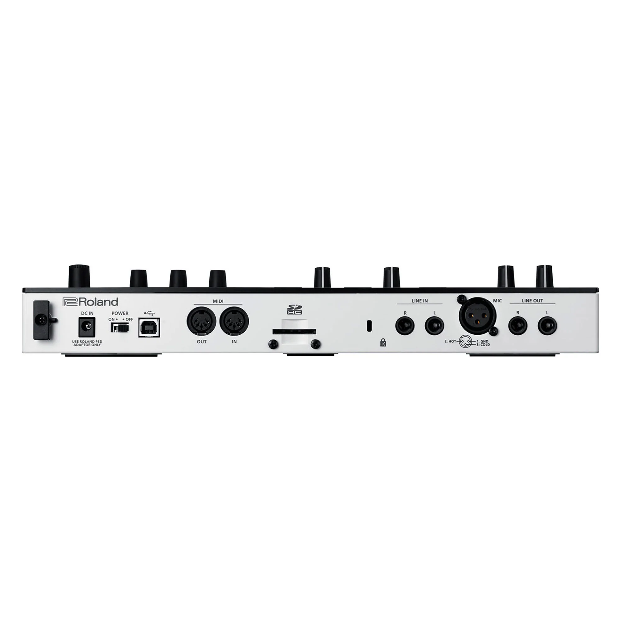 Roland VERSELAB MV-1 ZEN-Core Professional Song Production Studio for Songwriters and Singers. 4x4 pads and TR-REC Step Sequencer for drums, basslines, and melodic parts. - Image 6