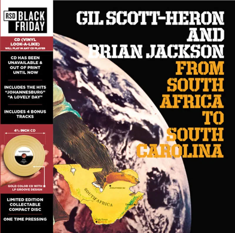 Scott-Heron, Gil And Brian Jackson - From South Africa To South Carolina - CD - RSD Black Friday 2024