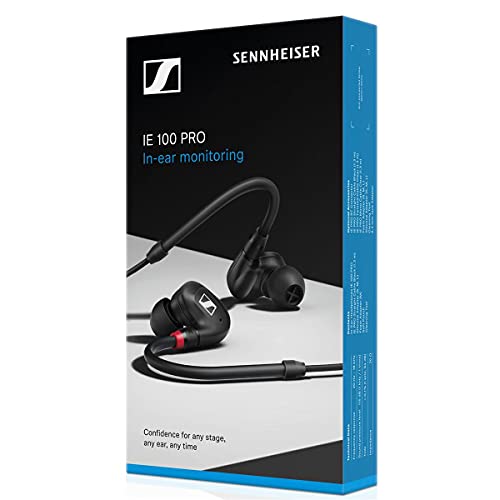 Sennheiser IE 100 PRO In-Ear Monitoring Headphones (Black) - Image 8