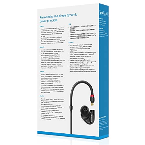 Sennheiser IE 100 PRO In-Ear Monitoring Headphones (Black) - Image 9