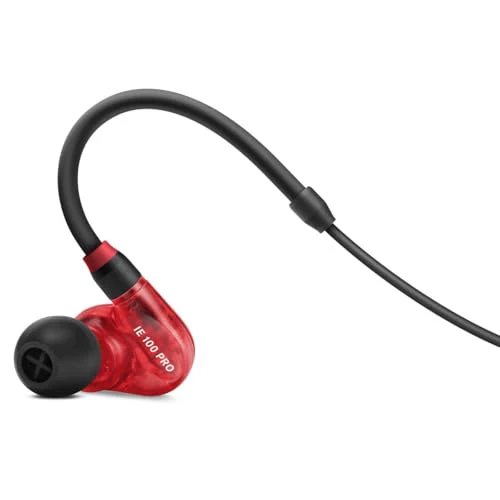 Sennheiser IE 100 PRO In-Ear Monitoring Headphones (Red) - Image 2
