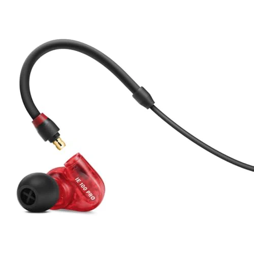 Sennheiser IE 100 PRO In-Ear Monitoring Headphones (Red) - Image 3