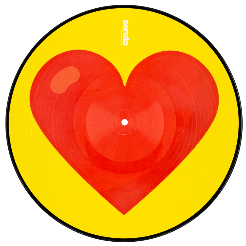 Serato Control Vinyl - Heart and Donut Emoji (Pair) - Image 4