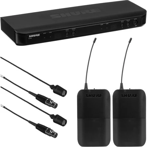Shure BLX188/CVL Dual-Channel Wireless Cardioid Lavalier Microphone System - Image 6