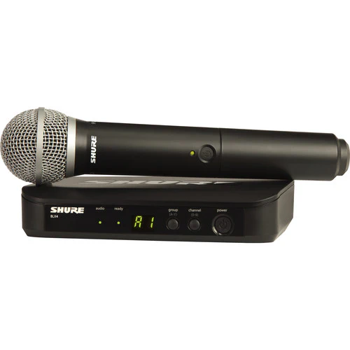 Shure BLX24/PG58 Wireless Handheld Microphone System with PG58 Capsule - Image 2