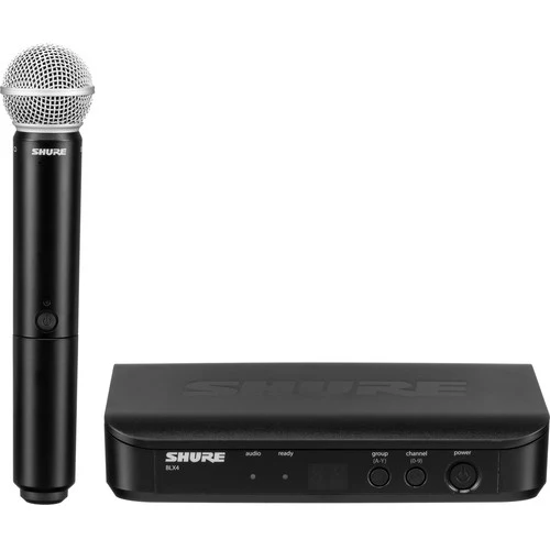 Shure BLX24/PG58 Wireless Handheld Microphone System with PG58 Capsule - Image 5