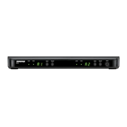 Shure BLX288/B58 Dual-Channel Wireless Handheld Microphone System with Beta 58A Capsules (H10: 542 to 572 MHz) - Image 2