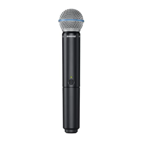 Shure BLX288/B58 Dual-Channel Wireless Handheld Microphone System with Beta 58A Capsules (H10: 542 to 572 MHz) - Image 6