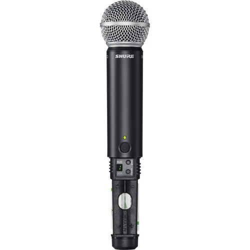 Shure BLX288/SM58 Dual-Channel Wireless Handheld Microphone System with SM58 Capsules (J10: 584 to 608 MHz - Image 4