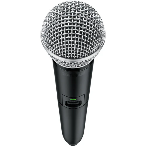 Shure GLXD24+ Dual-Band Wireless Vocal System with SM58 Microphone (Z3: 2.4, 5.8 GHz) - Image 5