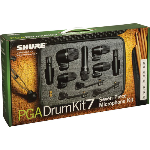 Shure PGADRUMKIT7 7-Piece Drum Microphone Kit - Image 5