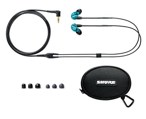 Shure SE215SPE Special-Edition Sound-Isolating Earphones with Detachable 3.5mm Cable (Blue) - Image 2