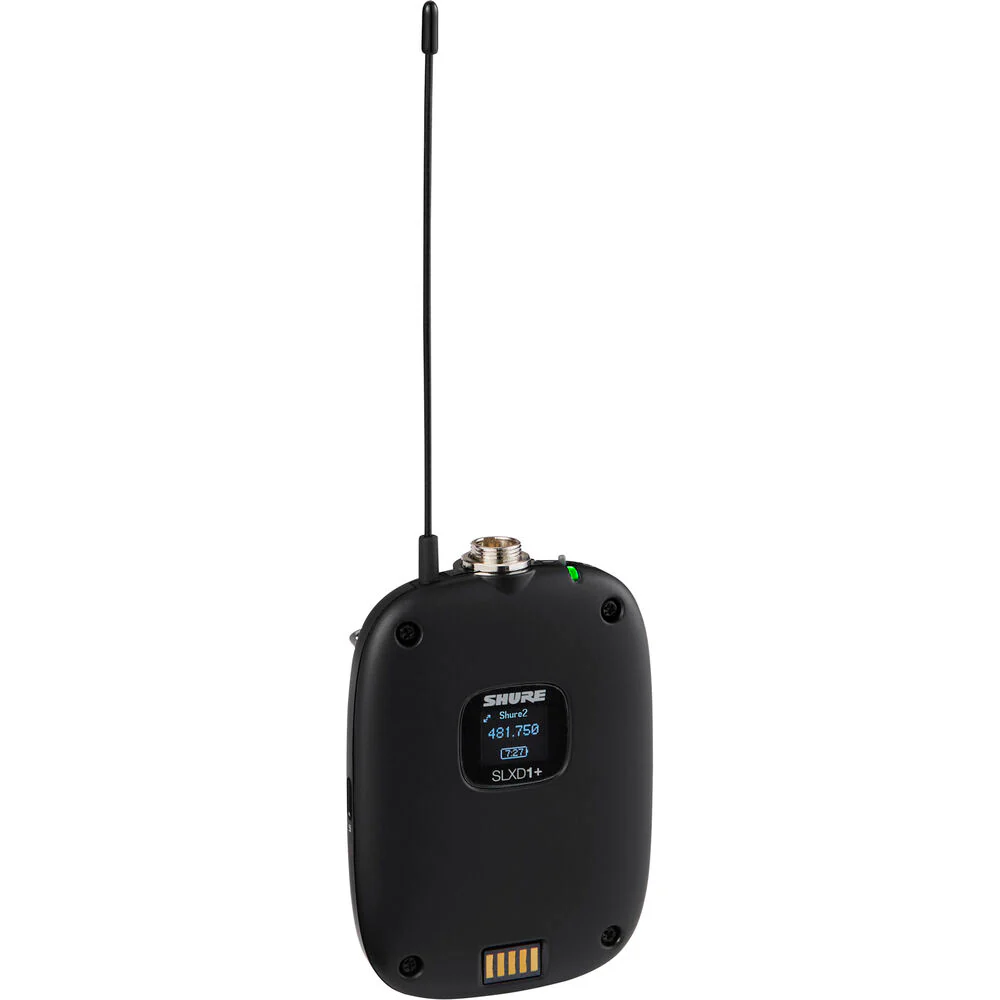 Shure SLXD14+/SM35 Digital Wireless Cardioid Performance Headset Microphone System (G57: 470 to 608 MHz) - Image 5
