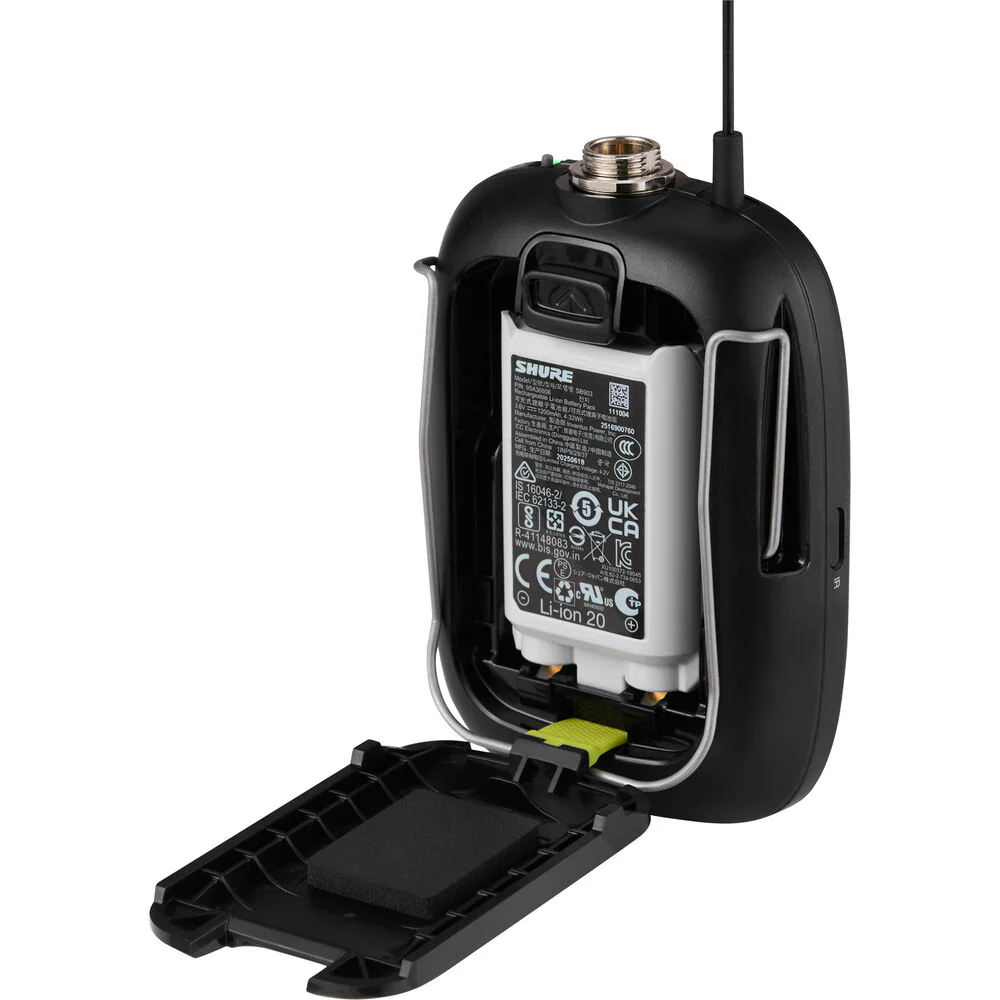 Shure SLXD14+/SM35 Digital Wireless Cardioid Performance Headset Microphone System (G57: 470 to 608 MHz) - Image 7