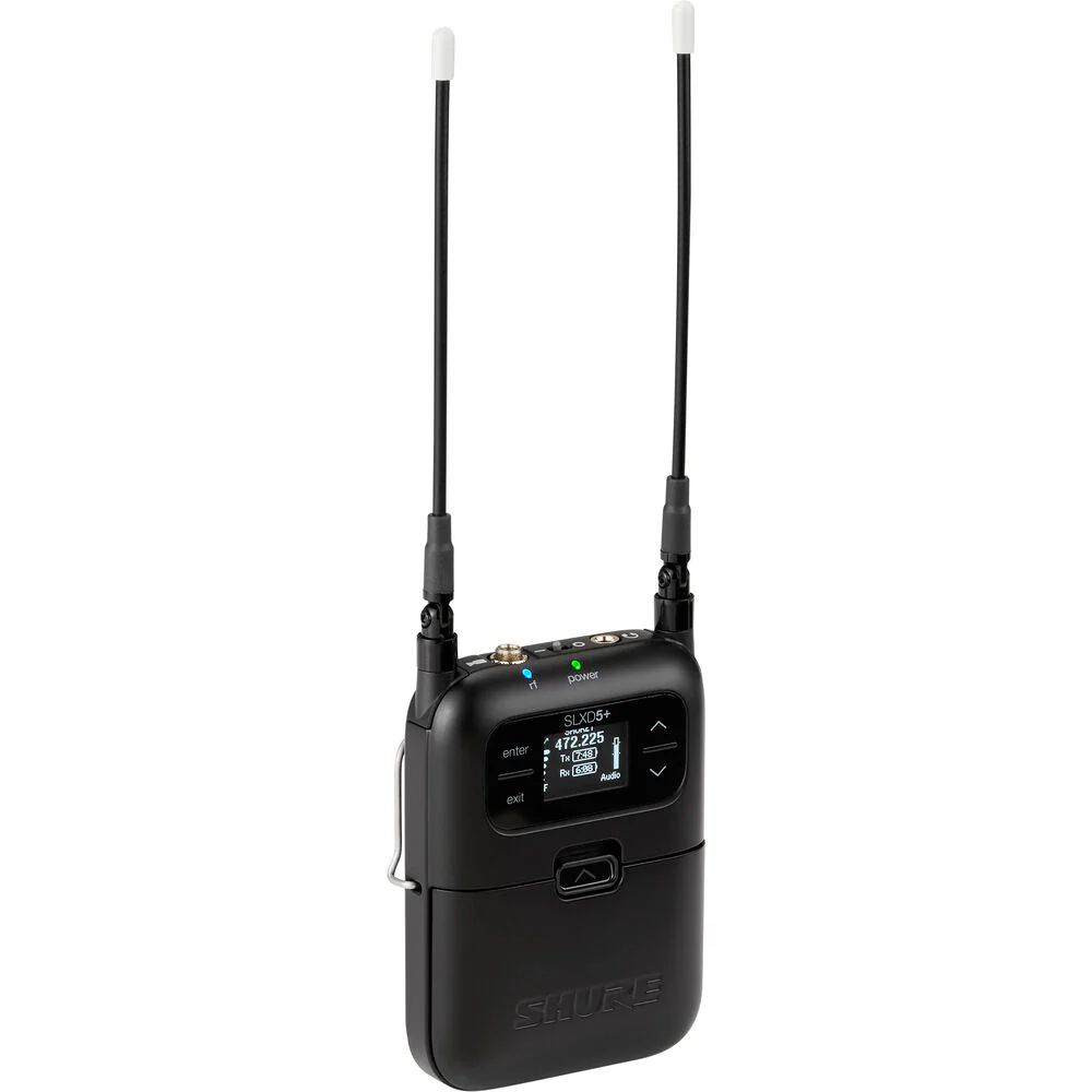 Shure SLXD25+/58 Digital Camera-Mount Wireless Handheld Microphone System with SM58 Capsule (G57: 470 to 608 MHz) - Image 2