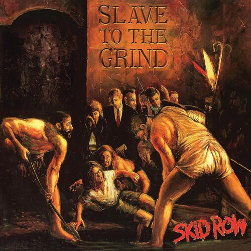 Skid Row Slave To The Grind (Orange & Black Marble) - Image 2