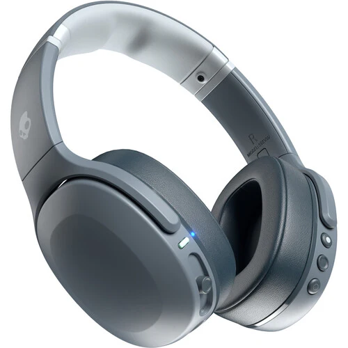 Skullcandy Crusher Evo Sensory Bass Wireless Over-Ear Headphones (Chill Gray) - Image 2