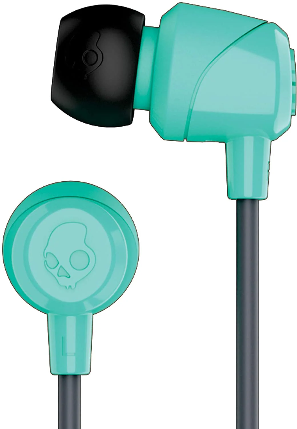 Skullcandy Jib in-Ear Noise-Isolating Earbuds with Microphone and Remote Miami/Grey - Image 4