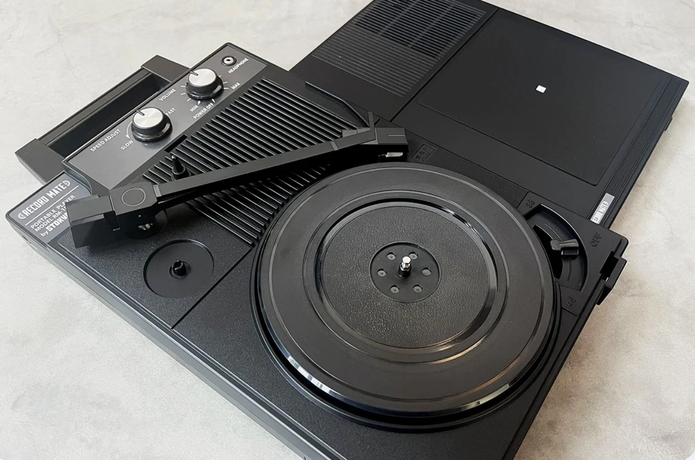 STOKYO RECORD MATE Portable Record Player BLACK EDITION RM-1B - Image 2