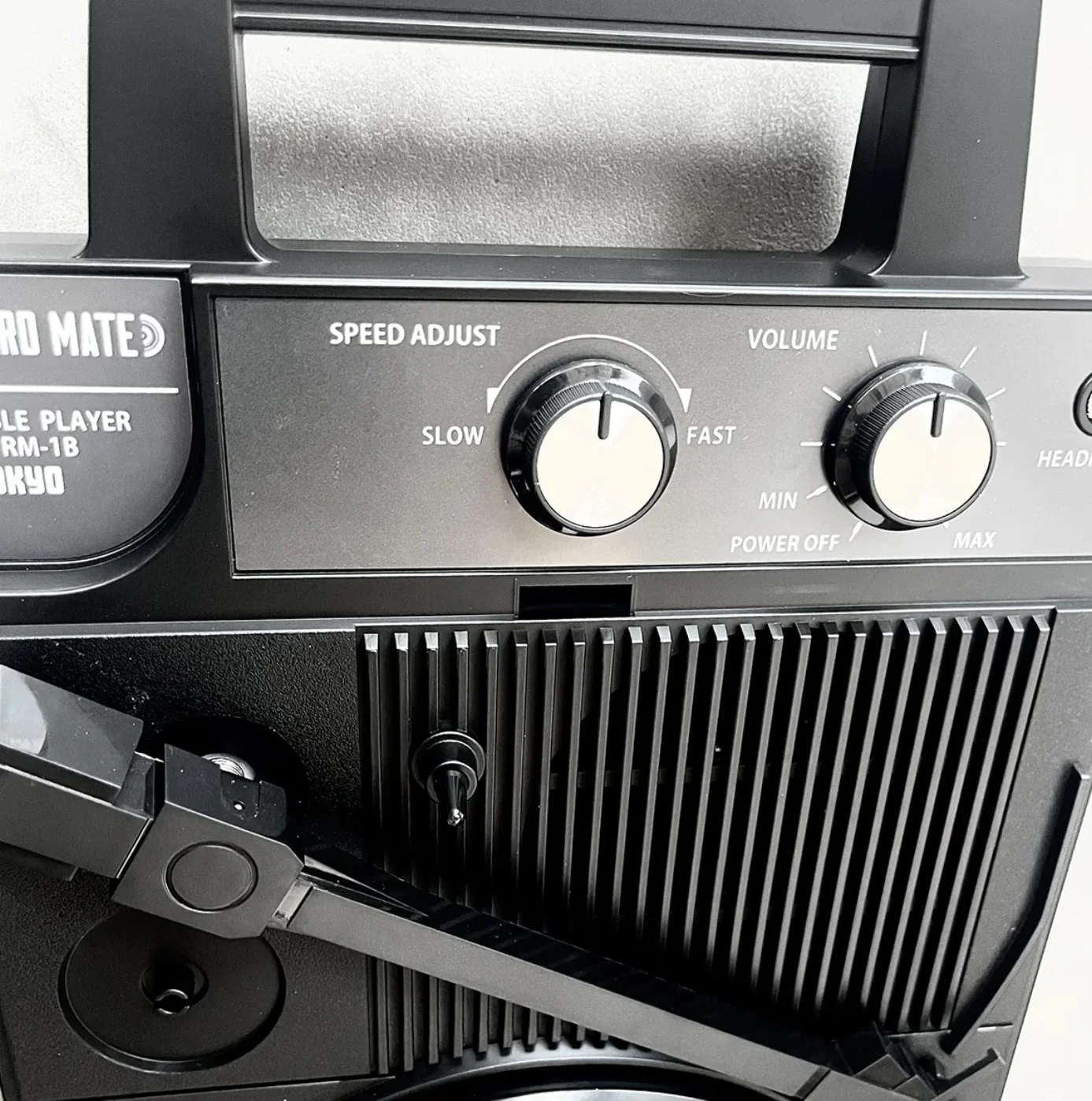 STOKYO RECORD MATE Portable Record Player BLACK EDITION RM-1B - Image 5