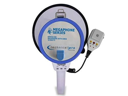 Technical Pro MPH50 Megaphone 75-Watt Siren Bullhorn - Image 2