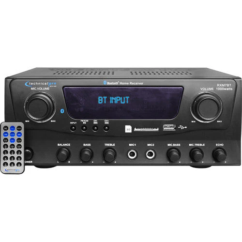Technical Pro RXM7BT Stereo Audio Receiver (Open Box) - Image 3