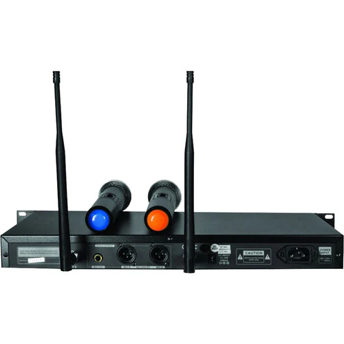 Technical Pro WM1302 Dual-Channel Wireless Handheld Microphone System (509 & 555 MHz) - Image 3
