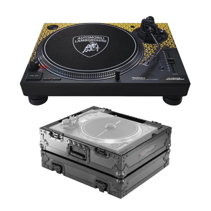 Technics SL-1200M7B Direct Drive Turntable + Odyssey Black Label Flight Case