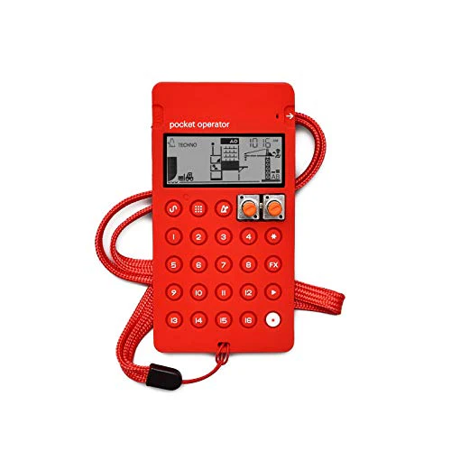 Teenage Engineering CA-X Silicone Pro Case for Pocket Operator PO-133 Street Fighter (Red) - Image 2