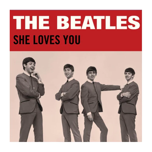 The Beatles - She Loves You 3 Inch Single